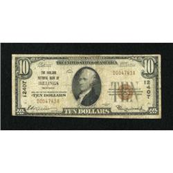 Billings, MT - $10 1929 Ty. 1 The Midland NB Ch.