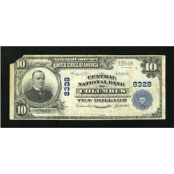 Columbus, NE - $10 1902 Plain Back Fr. 632 The