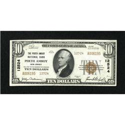 Perth Amboy, NJ - $10 1929 Ty. 2 The Perth Amboy