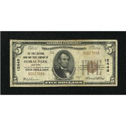 Floral Park, NY - $5 1929 Ty. 1 The First NB &