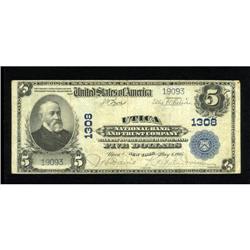 Utica, NY - $5 1902 Plain Back Fr. 598 Utica NB