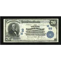 Cincinnati, OH - $20 1902 Date Back Fr. 642 The