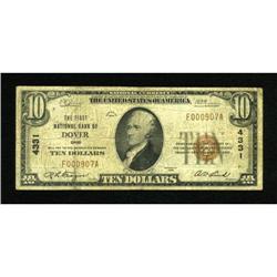 Dover, OH - $10 1929 Ty. 1 The First NB Ch. #