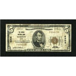 Marion, OH - $10 1929 Ty. 1 The Marion NB Ch. #