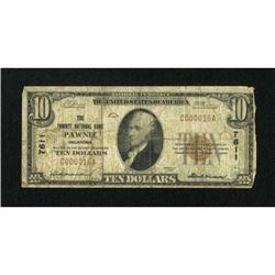 Pawnee, OK - $10 1929 Ty. 1 The Pawnee NB Ch. #