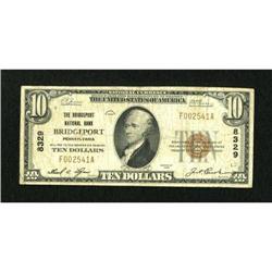 Bridgeport, PA - $10 1929 Ty. 1 The Bridgeport