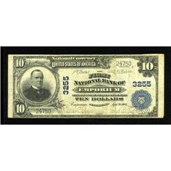 Emporium, PA - $10 1902 Plain Back Fr. 624 The