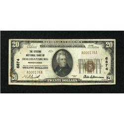 Hollidaysburg, PA - $20 1929 Ty. 1 The Citizens