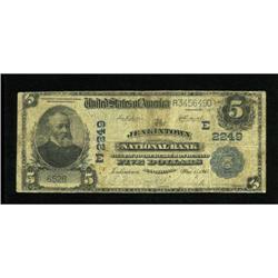 Jenkintown, PA - $5 1902 Plain Back Fr. 605 The