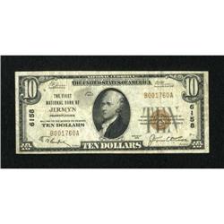 Jermyn, PA - $10 1929 Ty. 1 The First NB Ch. #