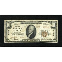 Jermyn, PA - $10 1929 Ty. 2 The First NB Ch. #