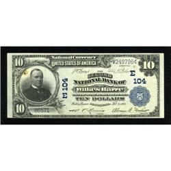 Wilkes-Barre, PA - $10 1902 Plain Back Fr. 624