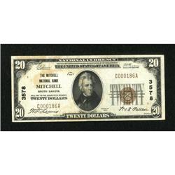 Mitchell, SD - $20 1929 Ty. 1 The Mitchell NB