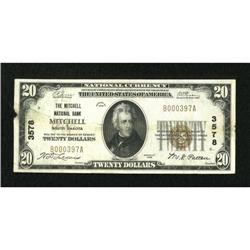 Mitchell, SD - $20 1929 Ty. 1 The Mitchell NB