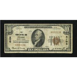 Pierre, SD - $10 1929 Ty. 1 The Pierre NB Ch. #