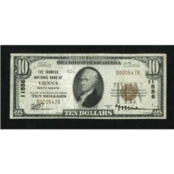 Vienna, SD - $10 1929 Ty. 1 The Farmers NB Ch. #