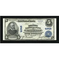 Knoxville, TN - $5 1902 Plain Back Fr. 602 The