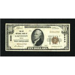 Galveston, TX - $10 1929 Ty. 1 The City NB Ch. #