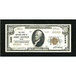 Port Arthur, TX - $10 1929 Ty. 2 The First NB