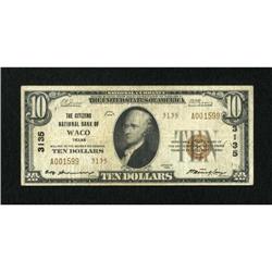 Waco, TX - $10 1929 Ty. 2 The Citizens NB Ch. #