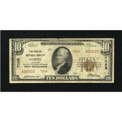 Barre, VT - $10 1929 Ty. 2 The Peoples NB Ch. #