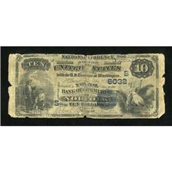 Norfolk, VA - $10 1882 Value Back Fr. 577 The NB