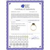 Image 2 : Genuine 0.66 ctw Sapphire Ring 14KT Rose Gold - REF-31Z4N