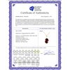 Image 2 : Genuine 3.12 ctw Garnet Necklace 14KT Yellow Gold - REF-25P3H