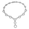 Image 1 : Natural 5.14 CTW Diamond Necklace 18K White Gold - REF-880W2H