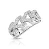Image 1 : Natural 0.27 CTW Diamond Ring 18K White Gold - REF-80W3H