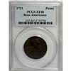 1723 PENNY Rosa Americana Penny  XF40 PCGS