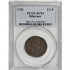 1723 1/2P Hibernia Halfpenny AU53 PCGS