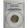 1739-A SOU M French Colonies Sou Marque AU58 PCGS