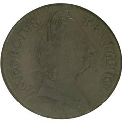1783 TOKEN Georgivs Triumpho Token VF30 NGC