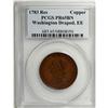 1783 1C Washington & Independence Cent, Draped Bust, Co