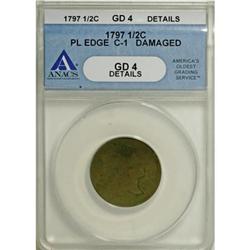 1797 1/2 C Plain Edge G4 ANACS