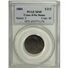 Image 3 : 1804 1/2 C Crosslet 4, No Stems XF45 PCGS