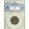 Image 1 : 1806 1/2 C Small 6, No Stems AU50 ANACS