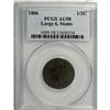 Image 1 : 1806 1/2 C Large 6, Stems AU58 PCGS