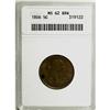 Image 1 : 1806 1/2 C Large 6, Stems Brown MS62 ANACS