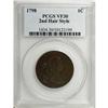 Image 1 : 1798 1C Second Hair Style VF30 PCGS