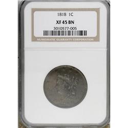 1818 1C XF45 NGC