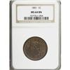 Image 1 : 1851 1C Brown MS64 NGC