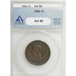 1852 1C AU50 ANACS