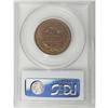 Image 2 : 1857 1C Large Date Brown MS64 PCGS