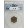 Image 1 : 1857 1C AU58 ANACS