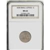 Image 1 : 1858 1C Small Letters MS62 NGC