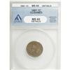 Image 1 : 1861 1C MS60 ANACS