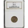 Image 1 : 1863 1C MS63 NGC