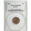 Image 1 : 1864 1C Bronze No L Red and Brown MS63 PCGS